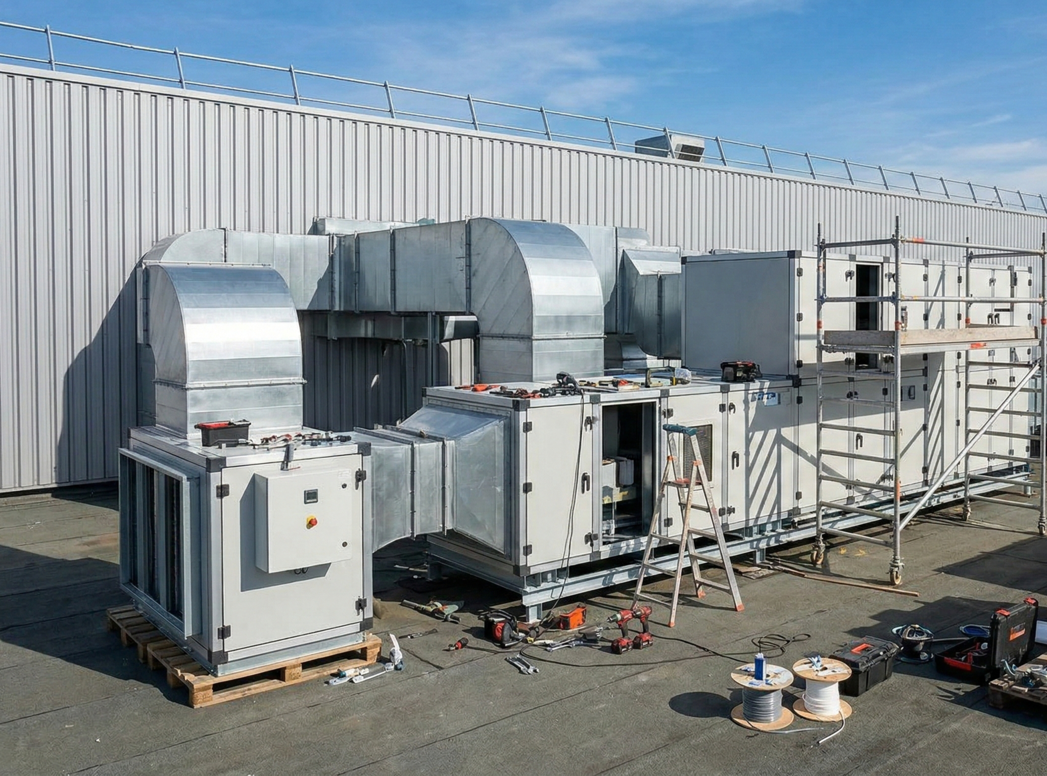 Installation ventilation CTA VMC à Marseille 13014