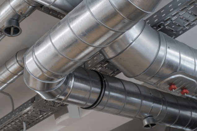Système de ventilation industrielle et conduits