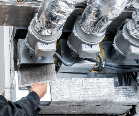 Maintenance des gaines de ventilation