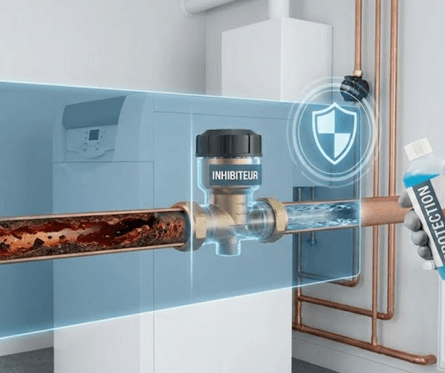 Filtre magnétique de prévention pour chauffage